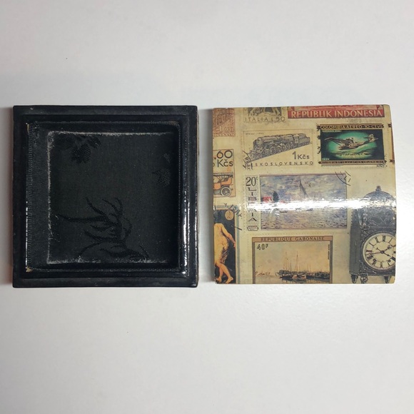 Stamp Collection Lacquered Box - Picture 3 of 4